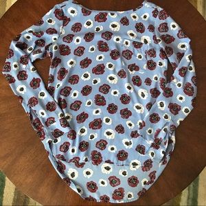 Loft Flowered Blouse